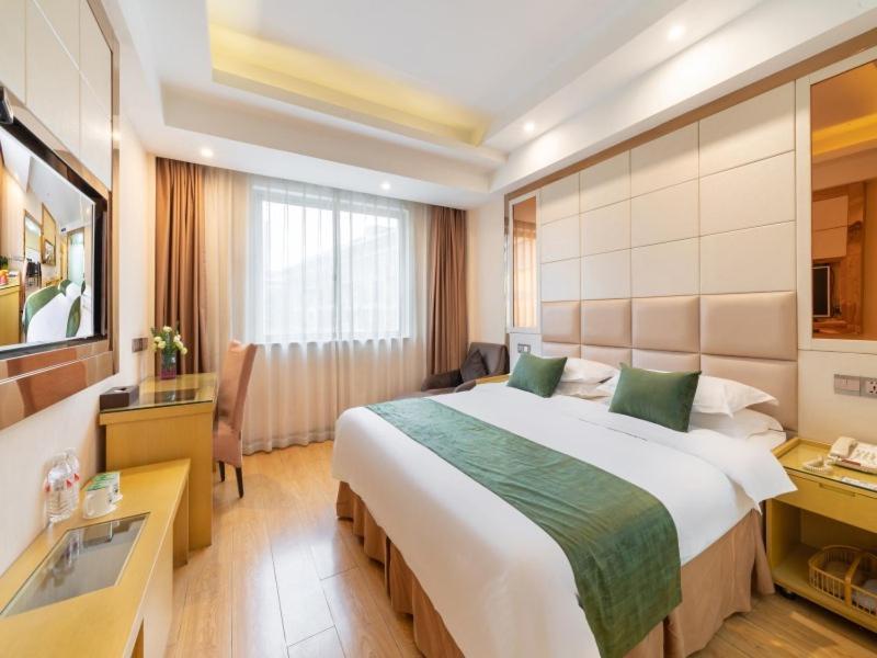 Greentree Inn Zhejiang Jinhua Yiwu International Trade City Changchun Street Shell Hotel מראה חיצוני תמונה