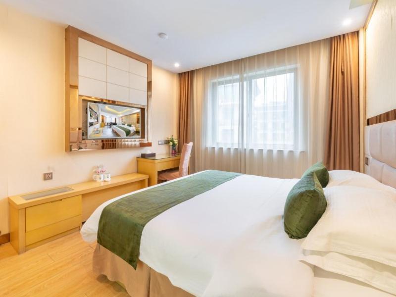 Greentree Inn Zhejiang Jinhua Yiwu International Trade City Changchun Street Shell Hotel מראה חיצוני תמונה