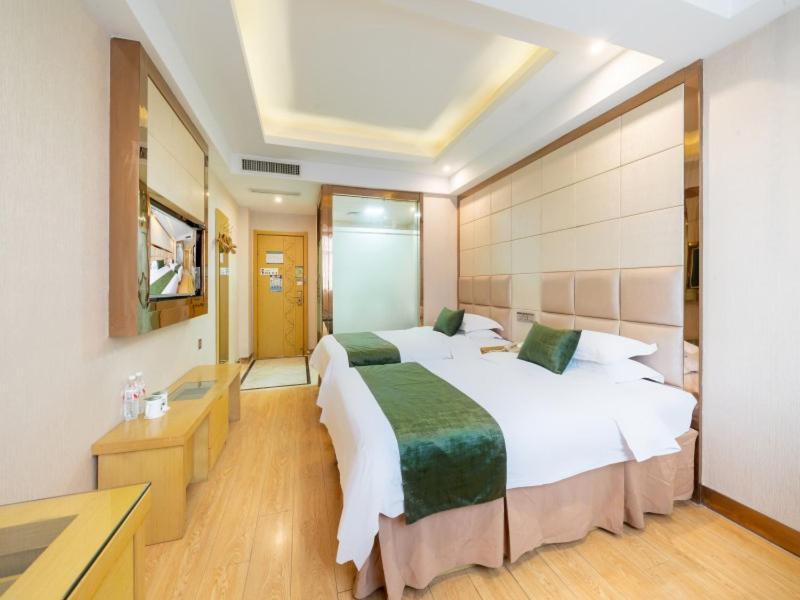 Greentree Inn Zhejiang Jinhua Yiwu International Trade City Changchun Street Shell Hotel מראה חיצוני תמונה