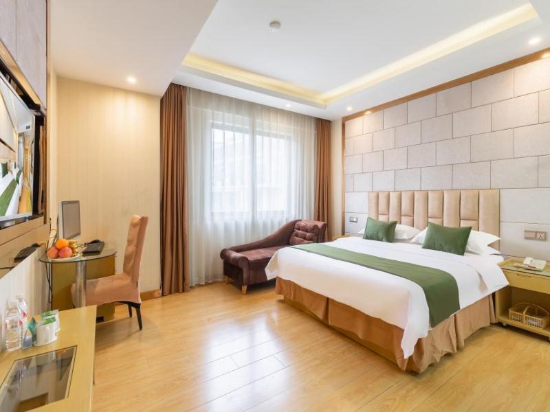Greentree Inn Zhejiang Jinhua Yiwu International Trade City Changchun Street Shell Hotel מראה חיצוני תמונה