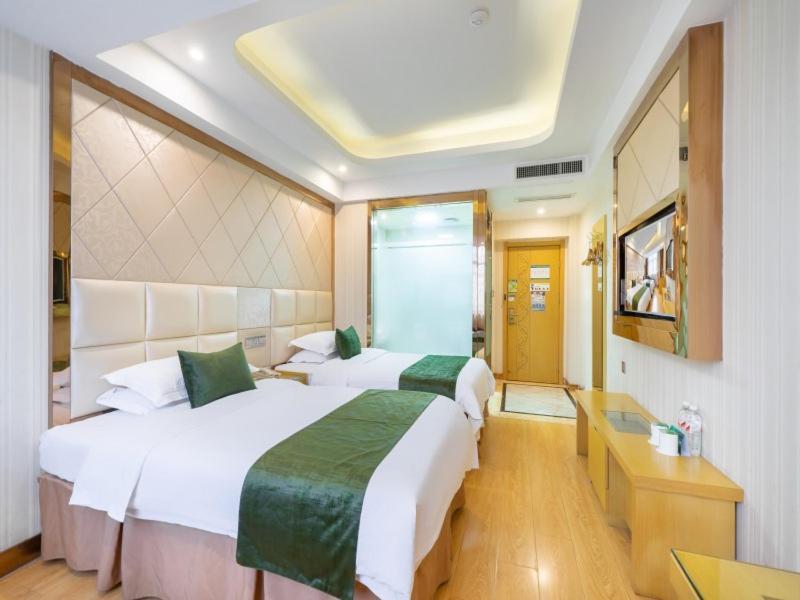 Greentree Inn Zhejiang Jinhua Yiwu International Trade City Changchun Street Shell Hotel מראה חיצוני תמונה