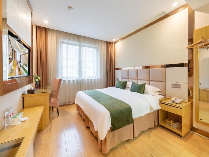 Greentree Inn Zhejiang Jinhua Yiwu International Trade City Changchun Street Shell Hotel מראה חיצוני תמונה