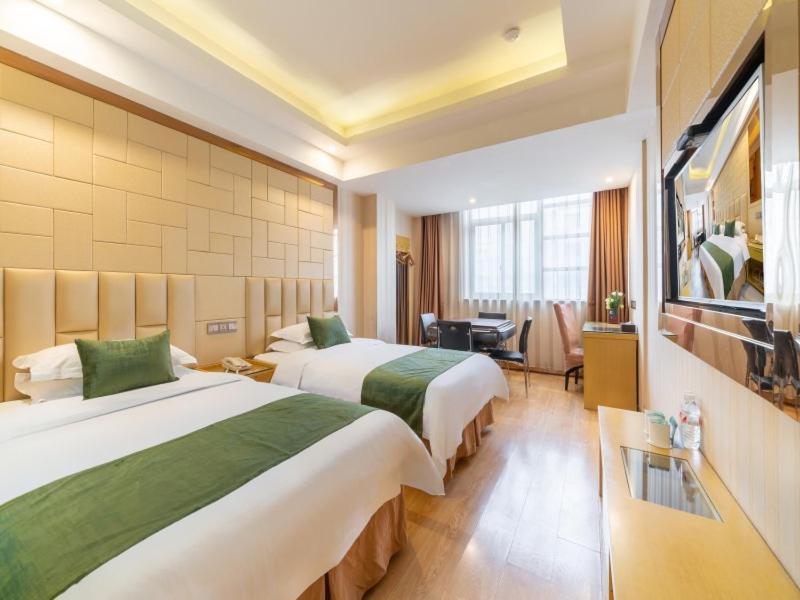 Greentree Inn Zhejiang Jinhua Yiwu International Trade City Changchun Street Shell Hotel מראה חיצוני תמונה