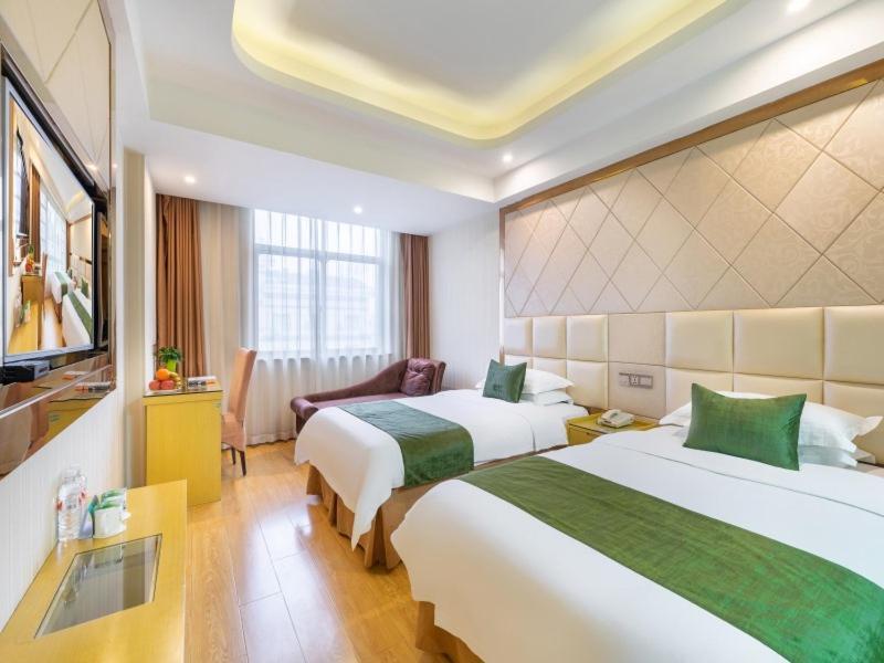Greentree Inn Zhejiang Jinhua Yiwu International Trade City Changchun Street Shell Hotel מראה חיצוני תמונה