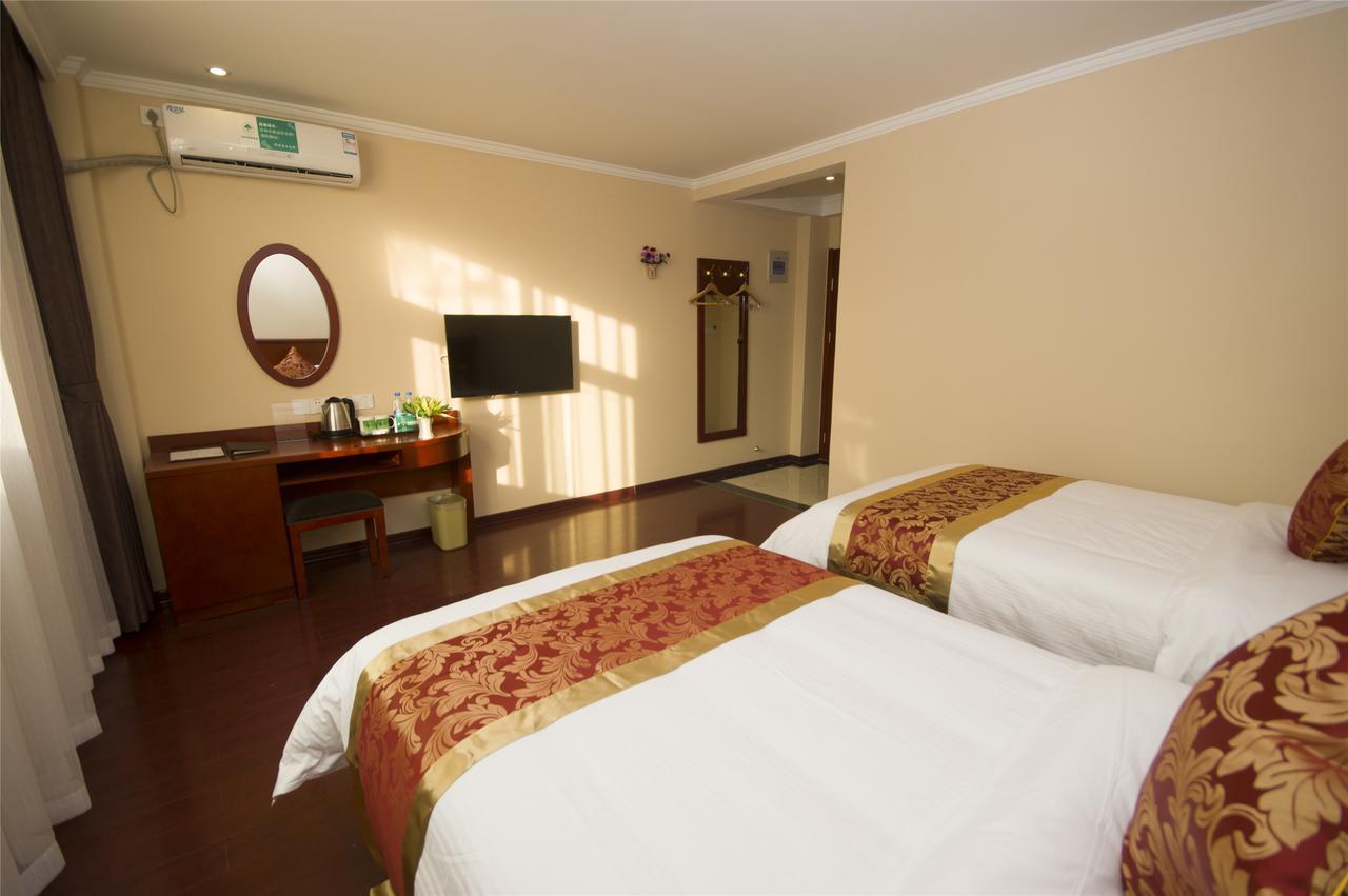 Greentree Inn Zhejiang Jinhua Yiwu International Trade City Changchun Street Shell Hotel מראה חיצוני תמונה