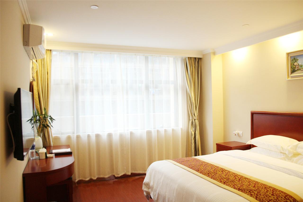 Greentree Inn Zhejiang Jinhua Yiwu International Trade City Changchun Street Shell Hotel מראה חיצוני תמונה