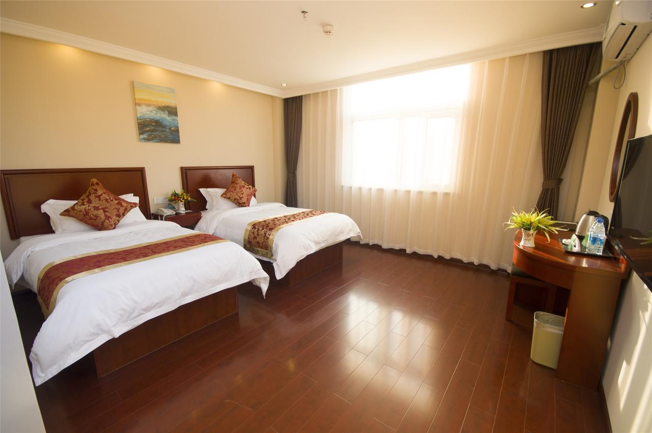 Greentree Inn Zhejiang Jinhua Yiwu International Trade City Changchun Street Shell Hotel מראה חיצוני תמונה