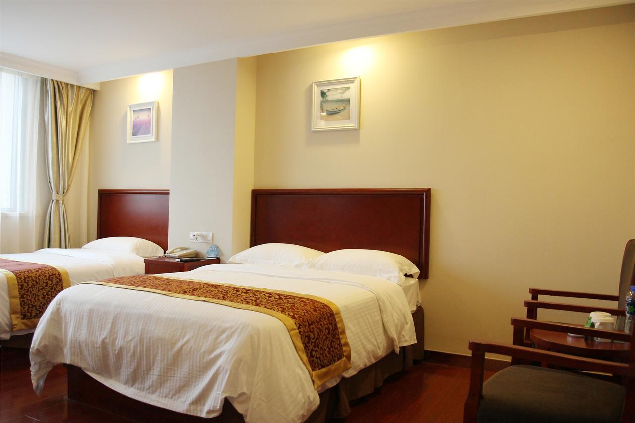 Greentree Inn Zhejiang Jinhua Yiwu International Trade City Changchun Street Shell Hotel מראה חיצוני תמונה