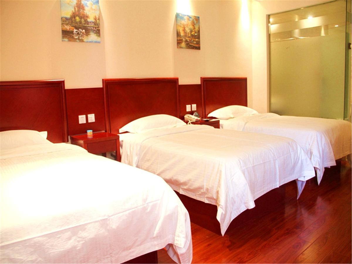 Greentree Inn Zhejiang Jinhua Yiwu International Trade City Changchun Street Shell Hotel מראה חיצוני תמונה