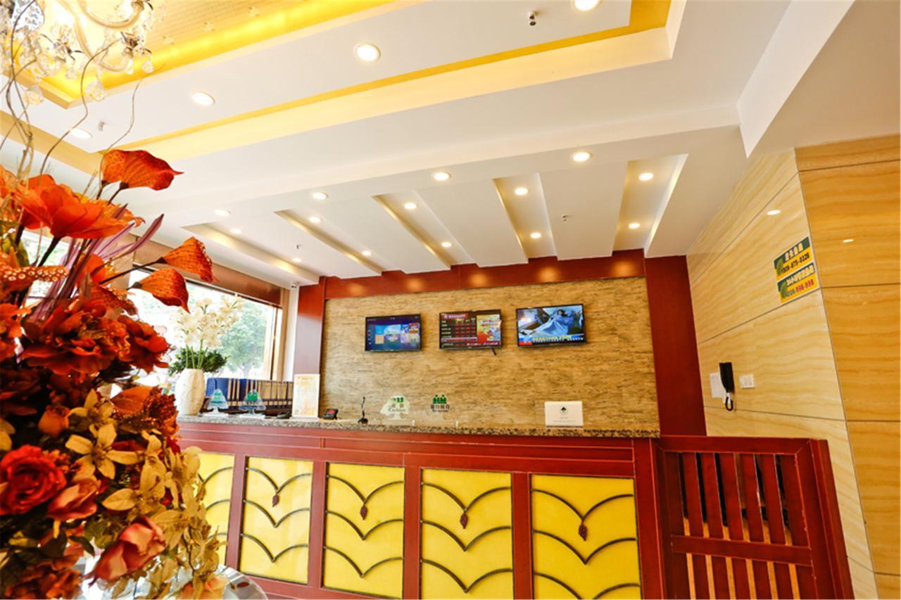 Greentree Inn Zhejiang Jinhua Yiwu International Trade City Changchun Street Shell Hotel מראה חיצוני תמונה
